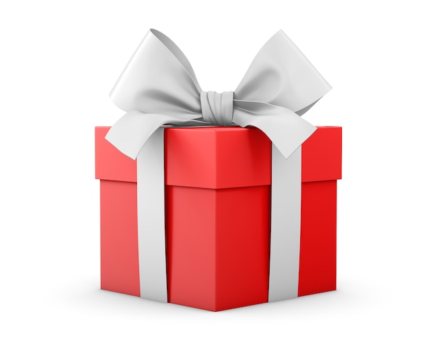 Gift box or present isolated