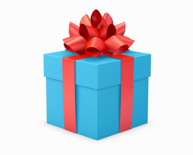 Gift box or present isolated