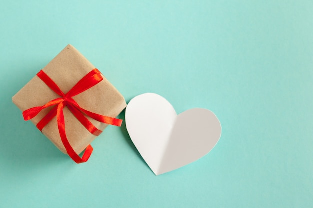 Photo gift and heart shaped card