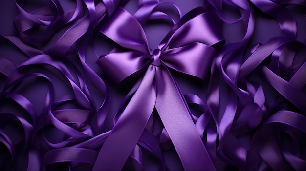 gift ribbon HD 8K wallpaper Stock Photographic Image