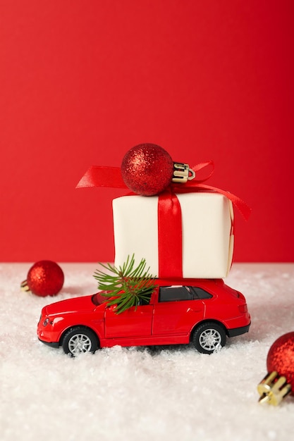 Gifts for the New Year from a car