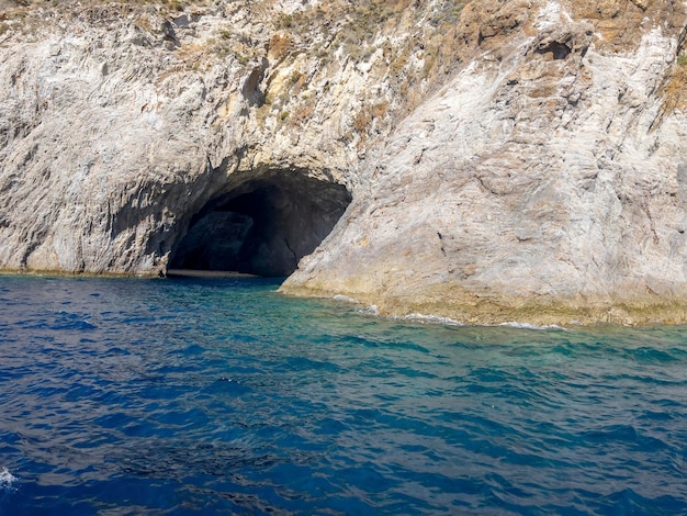 In the gigantic cave is usually bathed