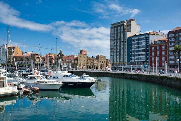 Gijon port