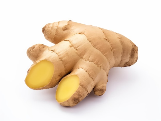 Ginger isolated on a white background