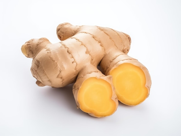 Ginger isolated on a white background