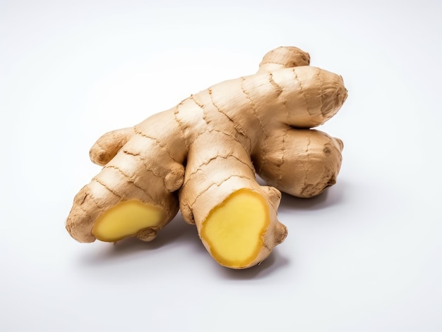 Ginger isolated on a white background