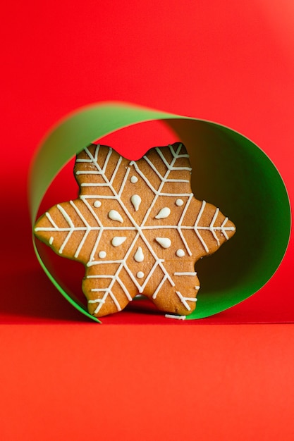 gingerbread cake funny christmas cookie dessert festive funny shape biscuit sweets