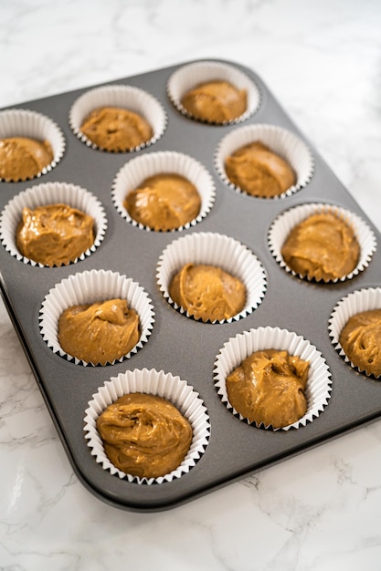 Gingerbread cupcakes