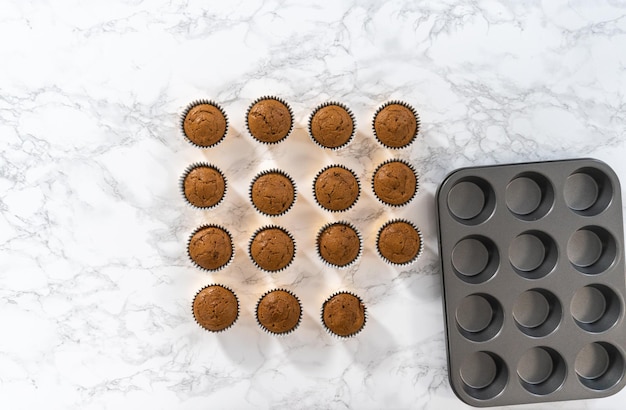 Gingerbread cupcakes