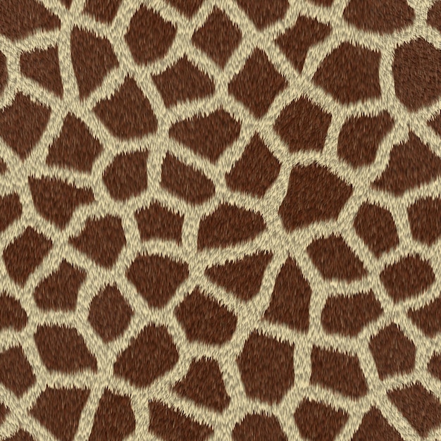 Giraffe skin seamless texture