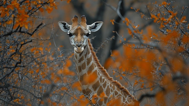 giraffe vector