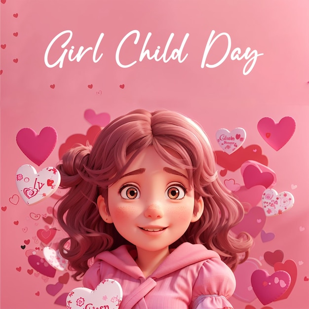 Girl child day post girl baby love baby child