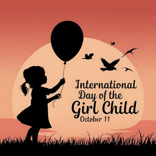 Girl Child Day Poster International Day of the Girl Child