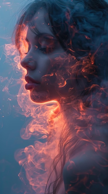 the girl in the fire