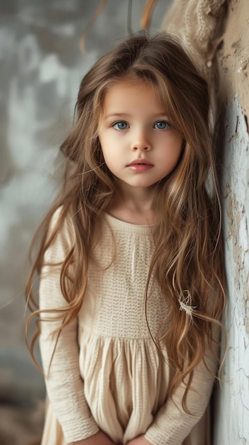 Girl kid model visual photo album full of cute and lovely moments collected from all over the world