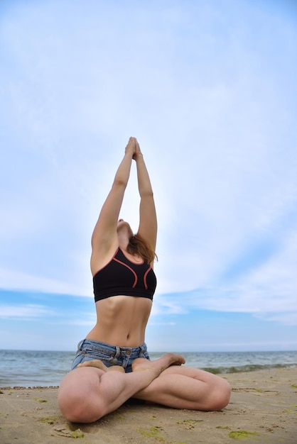 Girl meditation