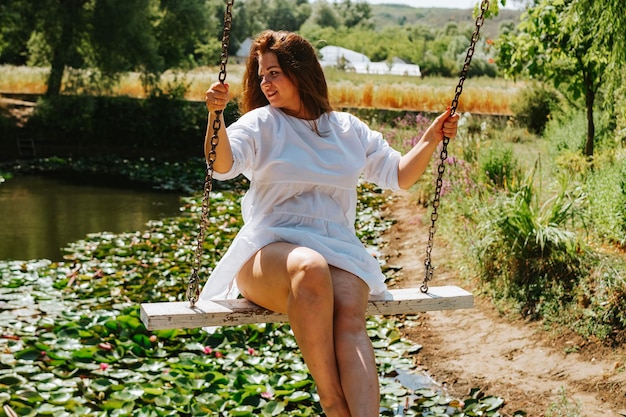 girl on the swing