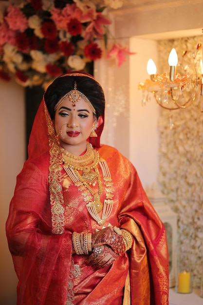 Girl in the Wedding Ceremony