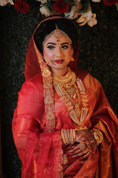 Girl in the Wedding Ceremony