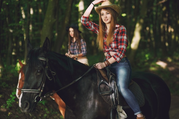 girl with horse