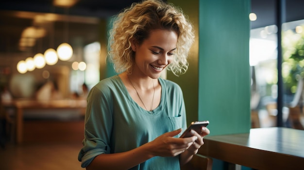 girl with phone