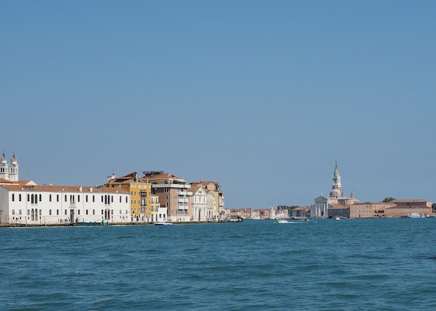 Giudecca canal in Venice