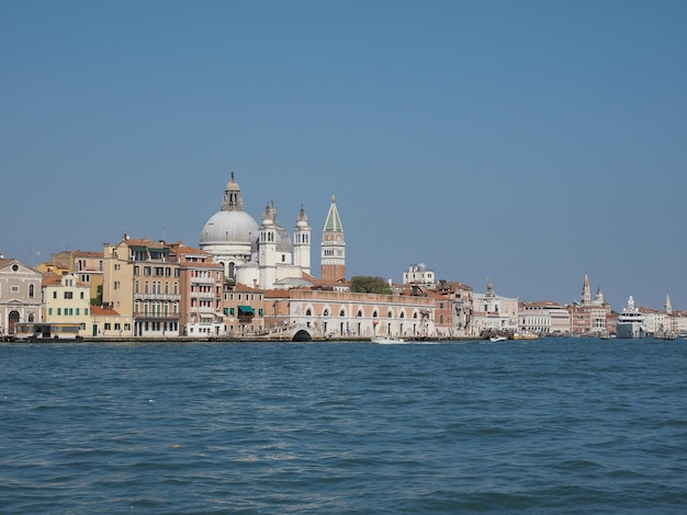 Giudecca canal in Venice