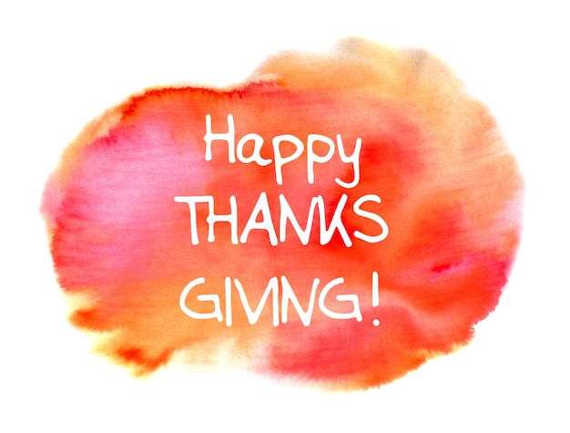 Give thanks lettering