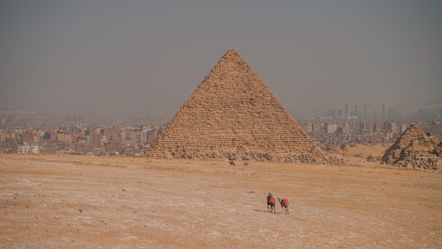 Giza Pyramids Complex Egypt Cairo