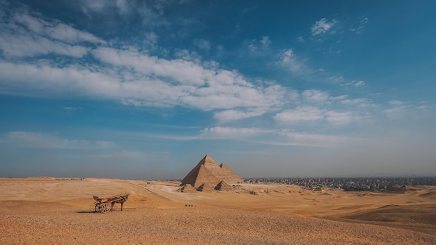 Giza Pyramids Complex Egypt Cairo