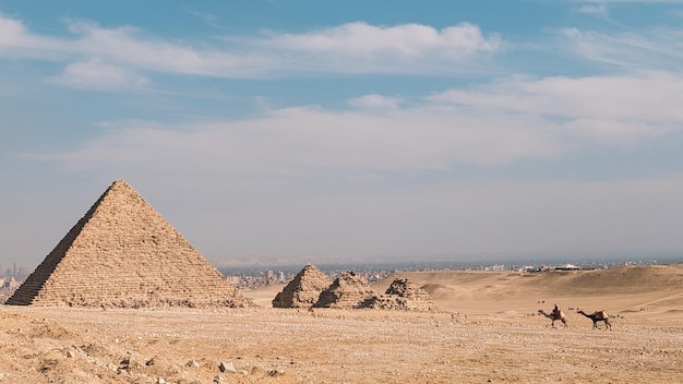 Giza Pyramids Complex Egypt Cairo