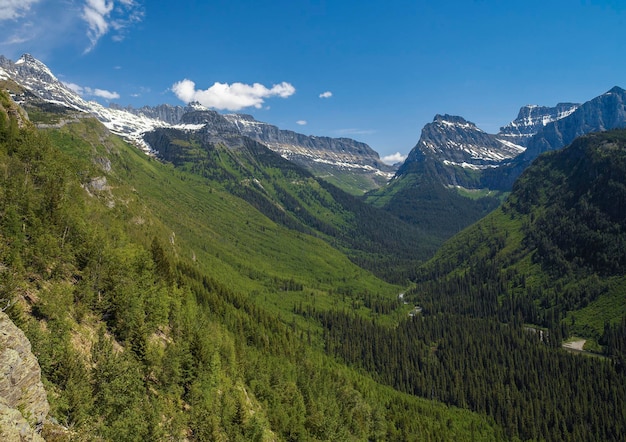 Glacier National Park in Montana USA