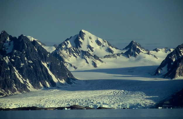 Glacier Spitsbergen Svalbard Arctic Norway