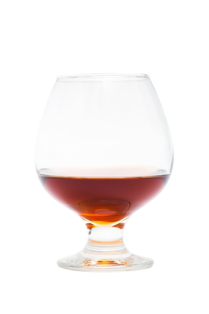 Glass of cognac