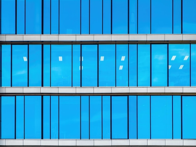 Glass facade of a modern building Background image