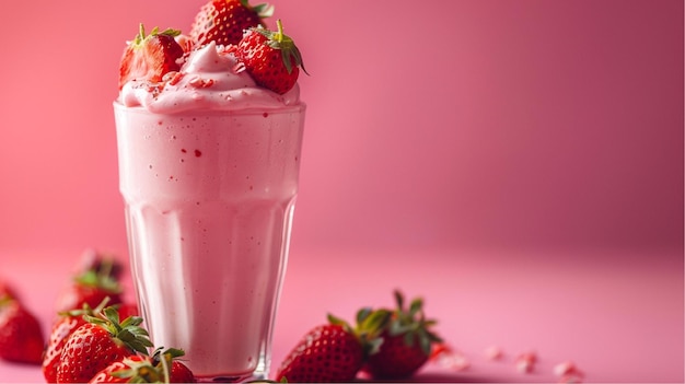 a glass of fresh juice and a smoothie made from summer fruits orange peach pineapple strawberry