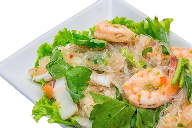 Glass noodle with shrimps