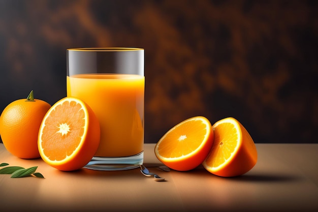 Glass Of Orange juice