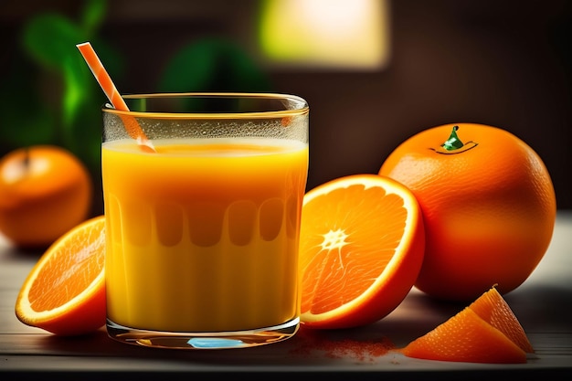 Glass Of Orange juice