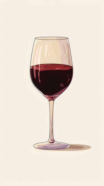 Glass of Red Wine