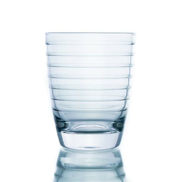 Photo glass water clear isolate