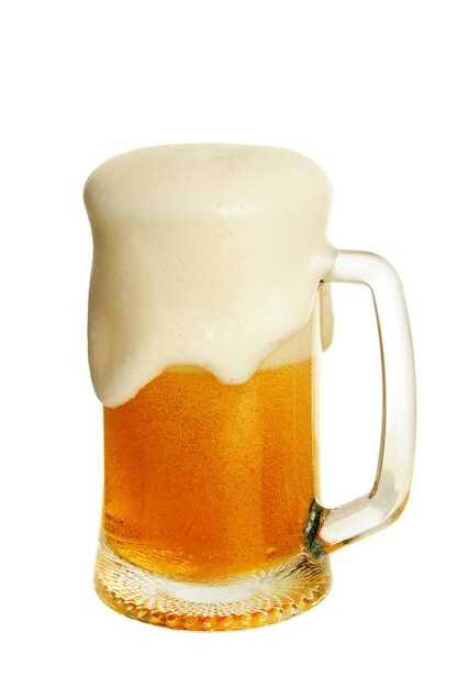 Glass with beer