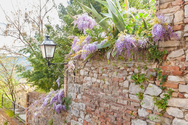 Glimpse of a typical Italian village