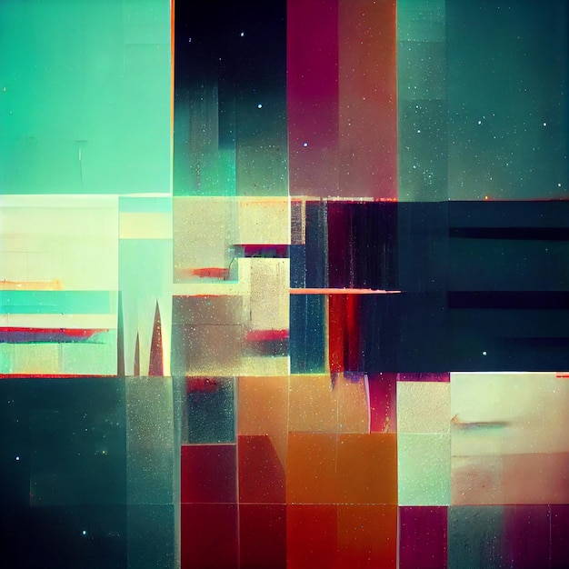 Glitch background abstract glitchy technology retro vhs video wallpaper 4k