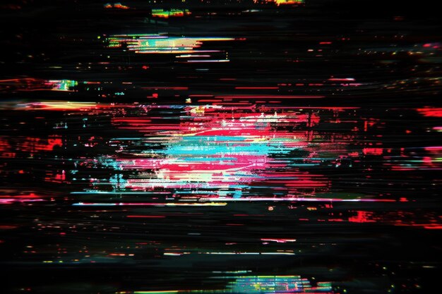 Photo glitch noise static television overlay effect backgrounds light black background