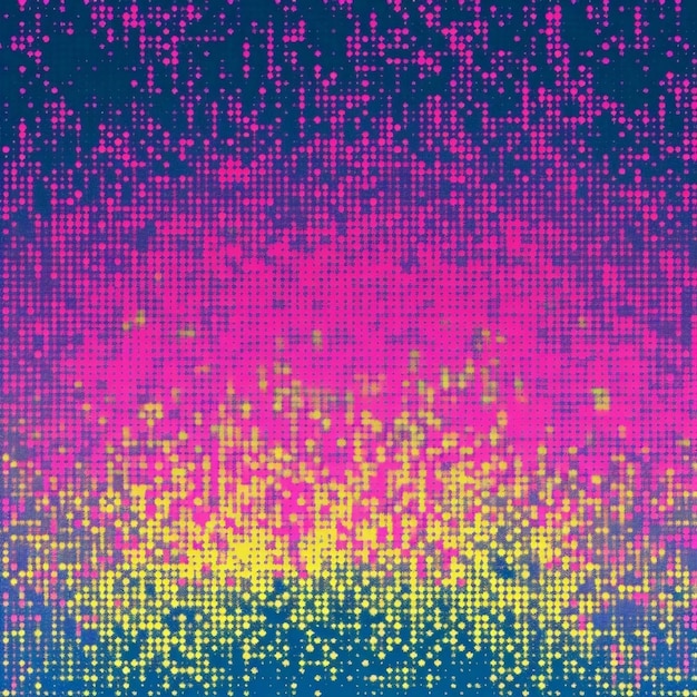 Glitch Pixels Noise Texture Background