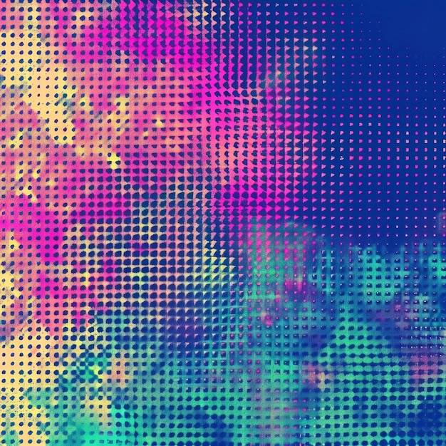 Glitch Pixels Noise Texture Background