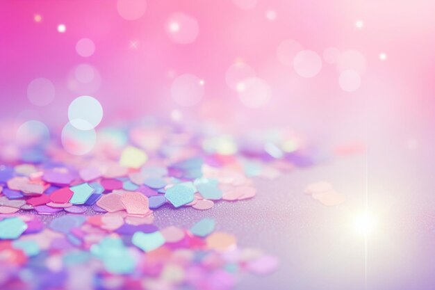 Glitter background and copy space