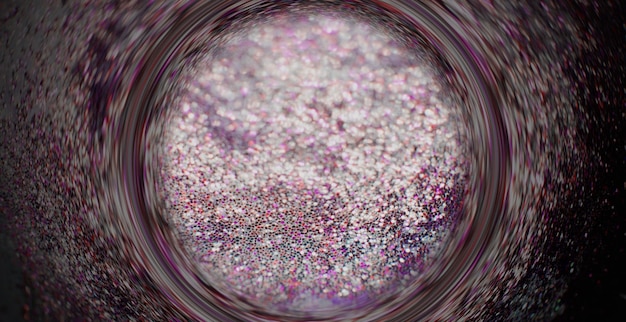 Glitter swirl blur sequin texture pink bokeh light