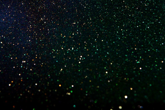 Glitter vintage lights. Abstract blur.